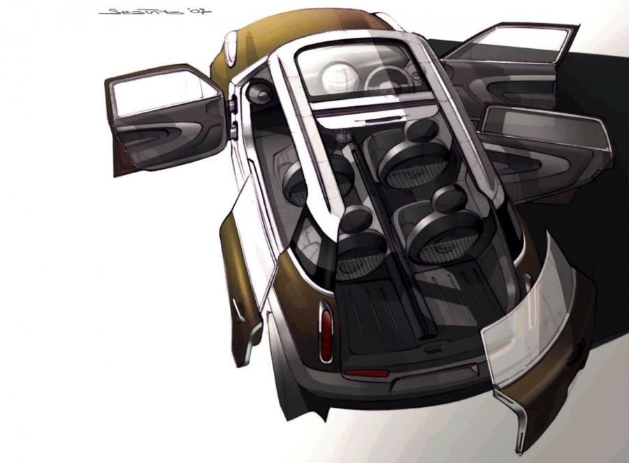  Mini Crossover Concept 2008 года  (фото 35 из 115)